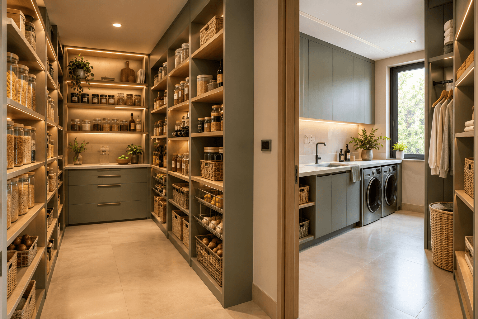 Pantry and Utility Room Planning