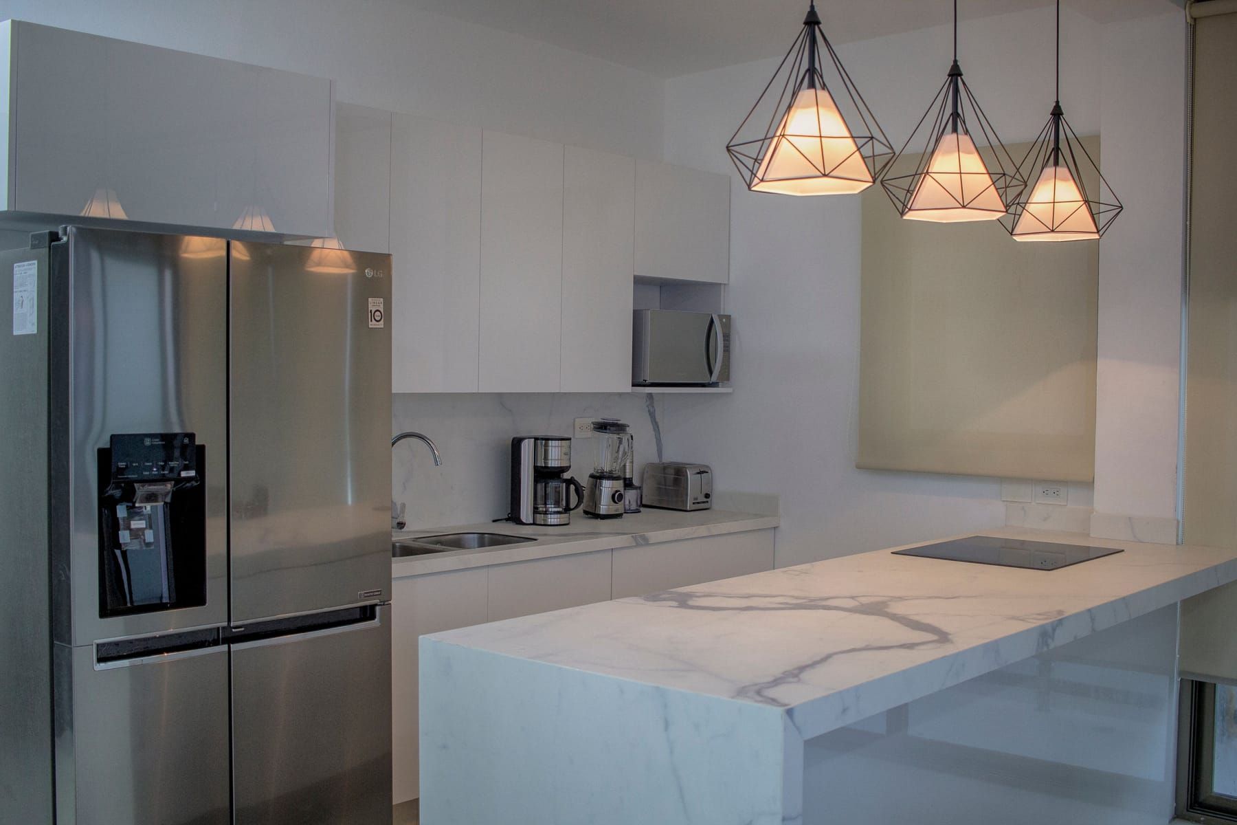 Sleek Kitchen with Island, Andheri, Mumbai