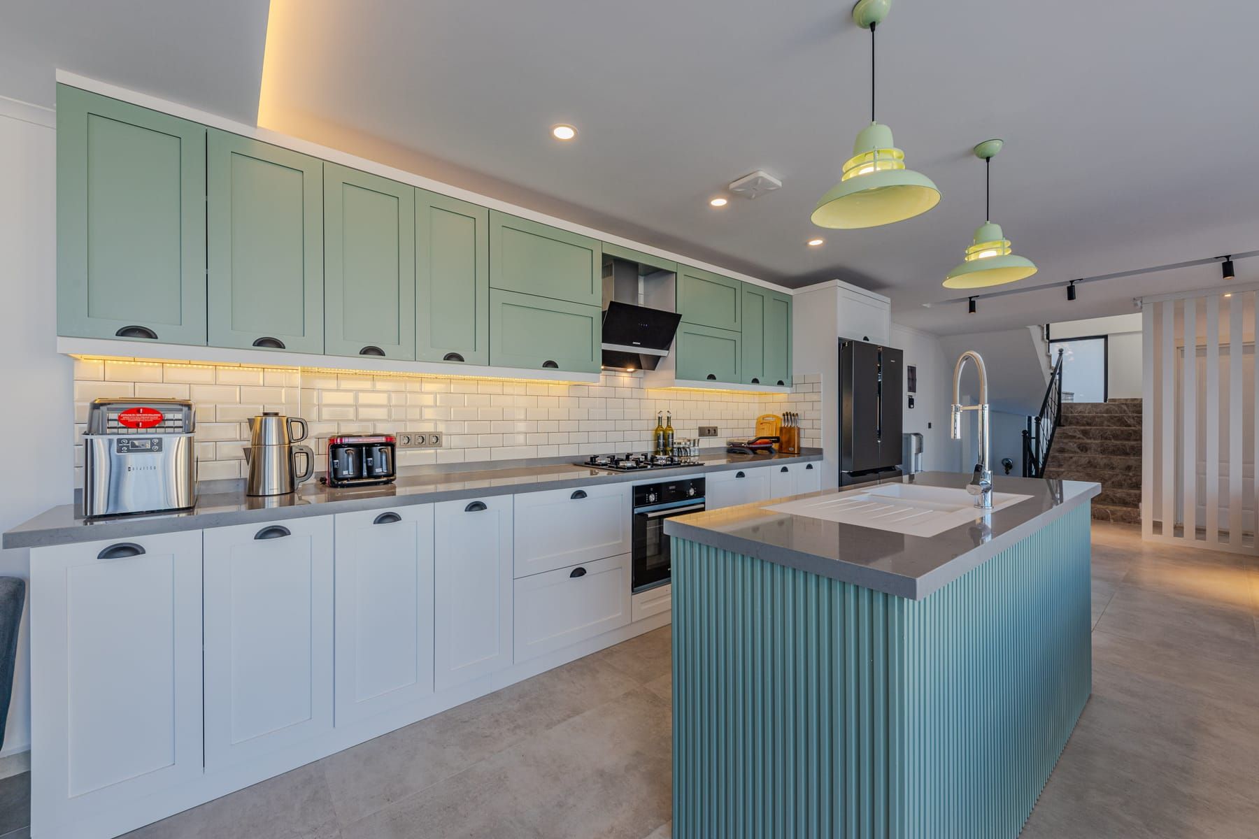 Industrial Duplex House Interior Design