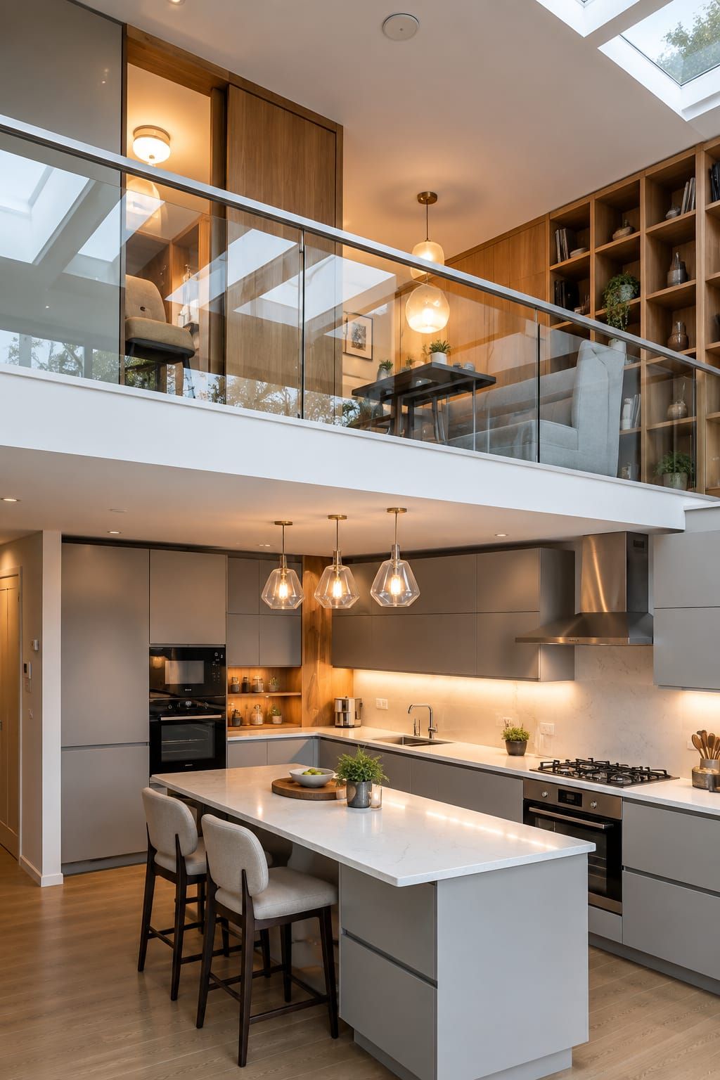 Bohemian Duplex House Interior Design