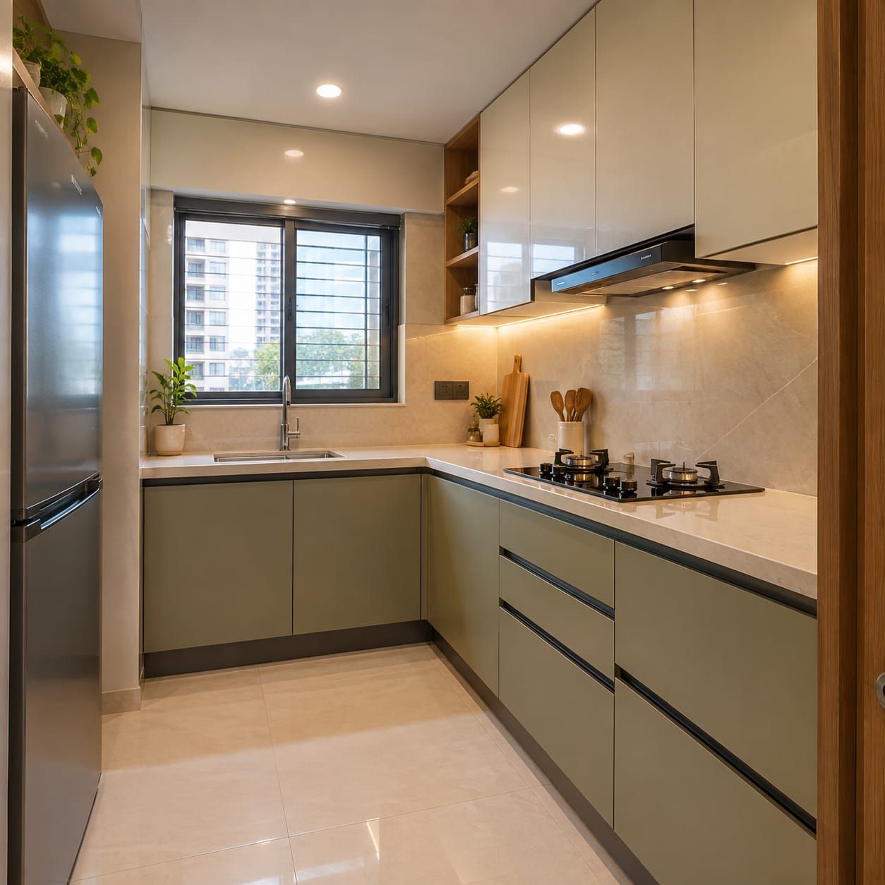 Minimalist 1 BHK Interior Design