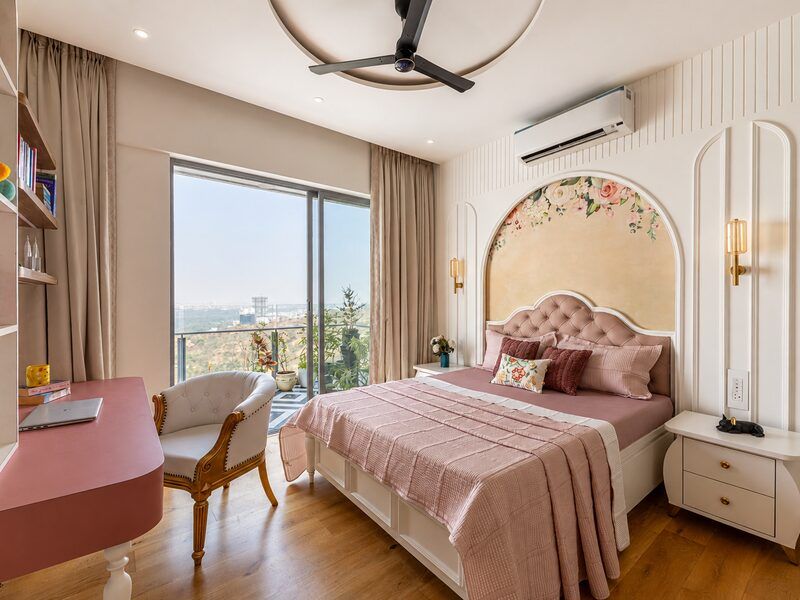 4 BHK expansive family residence interior